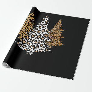 Leopardenbäume Geparden Geschenkpapier