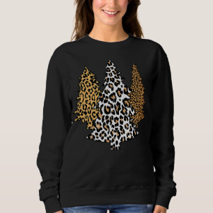 Leopardenbäume Geparden Sweatshirt