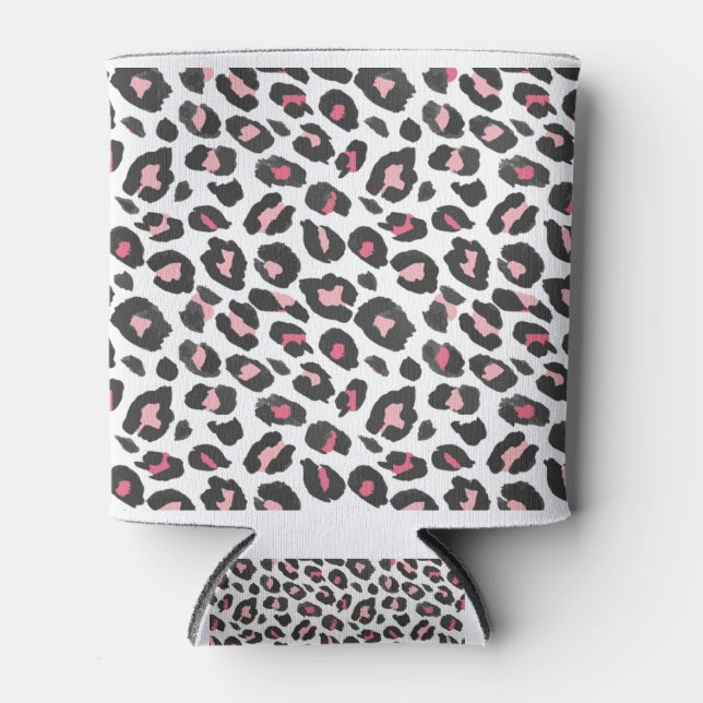 Leopardendruck, Gepard, Rosa, Girl Dosenkühler (Vorderseite)