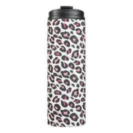 Leopardendruck, Gepard, Rosa, Girl Thermosbecher