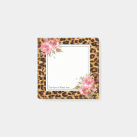 Leopardendruck, Geparden-Trend, Blumen, süß,