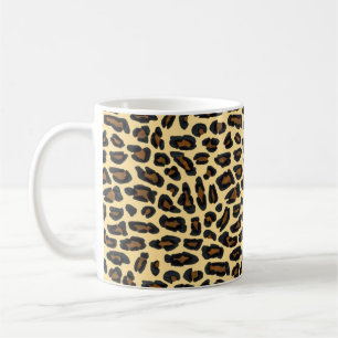 Leopardendruck Tasse