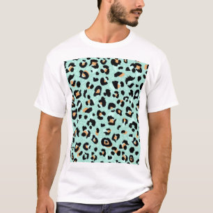 Leopardendruck, Tiermuster T-Shirt
