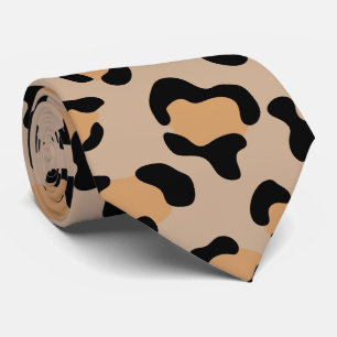 Leopardendrucke, Leoparden, Braunleopard Krawatte