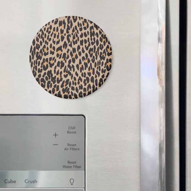 Leopardendrucke, Leoparden, Braunleopard Magnet (In Situ (Kühlschrank))