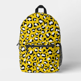 Leopardendrucke, Leoparden, Gelbleopard Bedruckter Rucksack