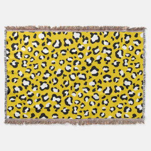 Leopardendrucke, Leoparden, Gelbleopard Decke