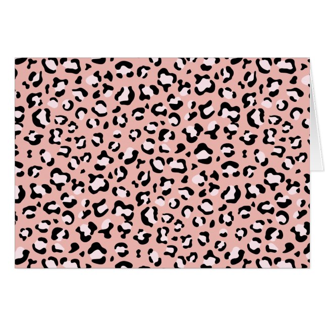 Leopardendrucke, Leoparden, rosa Leoparden (Vorderseite (Horizontal))