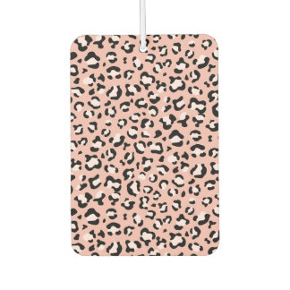 Leopardendrucke, Leoparden, rosa Leoparden Autolufterfrischer