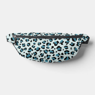 Leopardendrucke, Leoparden-Spots, Blauer Leopard Bauchtasche