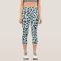 Leopardendrucke, Leoparden-Spots, Blauer Leopard