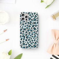 Leopardendrucke, Leoparden-Spots, Blauer Leopard