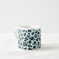 Leopardendrucke, Leoparden-Spots, Blauer Leopard