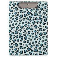 Leopardendrucke, Leoparden-Spots, Blauer Leopard