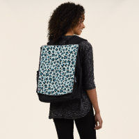 Leopardendrucke, Leoparden-Spots, Blauer Leopard