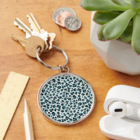 Leopardendrucke, Leoparden-Spots, Blauer Leopard