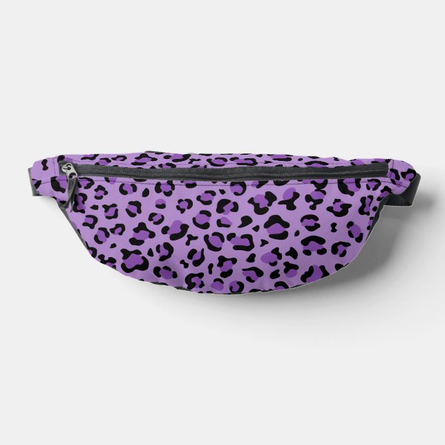 Leopardendrucke, Leoparden-Spots, Lila Leopard Bauchtasche (Ablage )