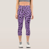 Leopardendrucke, Leoparden-Spots, Lila Leopard