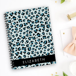 Leopardendrucke, Spots, Blauer Leopard, Ihr Name Planer