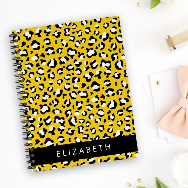Leopardendrucke, Spots, Gelber Leopard, Ihr Name Planer (Von Creator hochgeladen)
