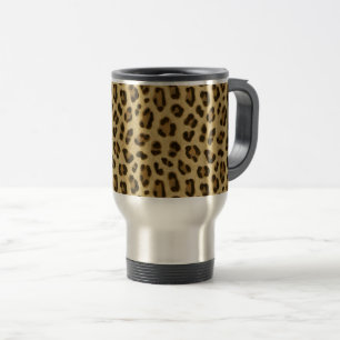 Leopardendruckmuster Reisebecher
