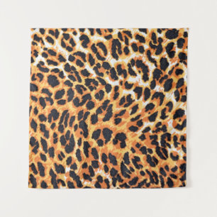 Leopardenfell als Hintergrundleopard,muster,druck, Wandteppich