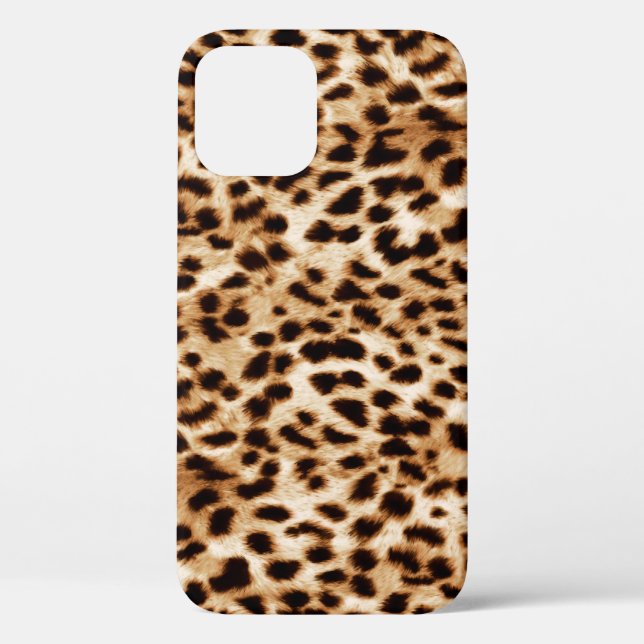 Leopardenhaut, authentisches Wildtiermuster. Case-Mate iPhone Hülle (Rückseite)