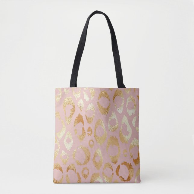 Leopardenhaut, goldene Rose (Vorderseite)
