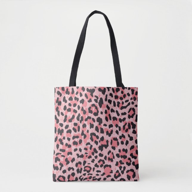Leopardenhaut: Vintage nahtlose Textur (Vorderseite)