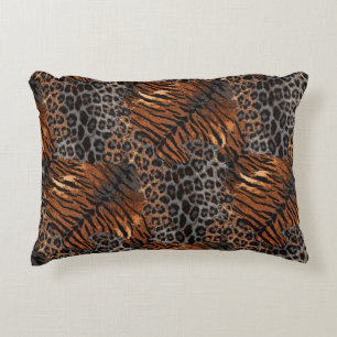 Leopardenledermode Dekokissen