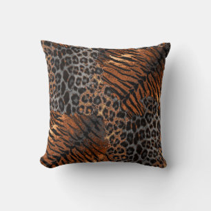 Leopardenledermode Kissen