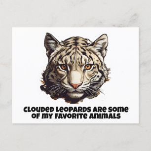 Leopardenleoparden Postkarte