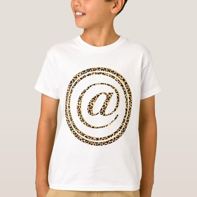 Leopardenmarke @ T-Shirt (Vorderseite)