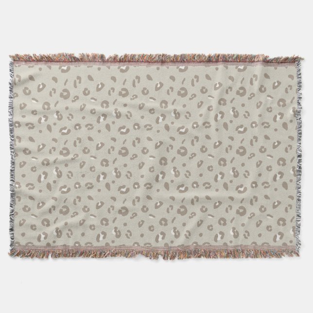 Leopardenmuster Decke (Vorderseite)