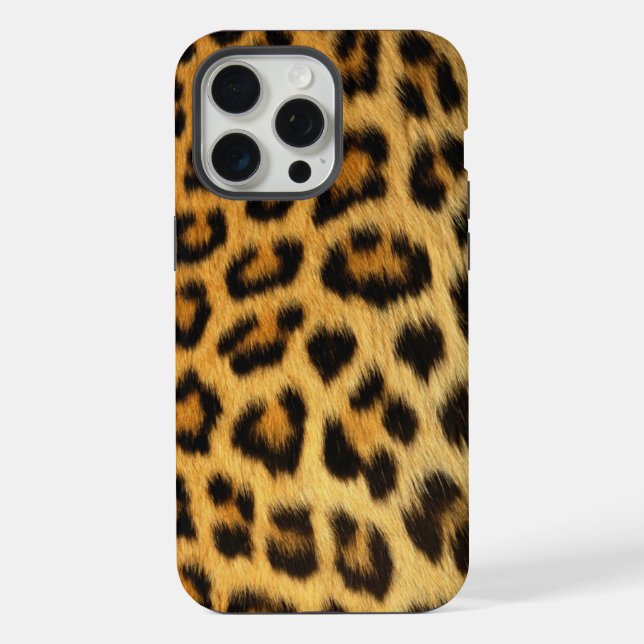 Leopardenmuster iPhone Hülle (Rückseite)