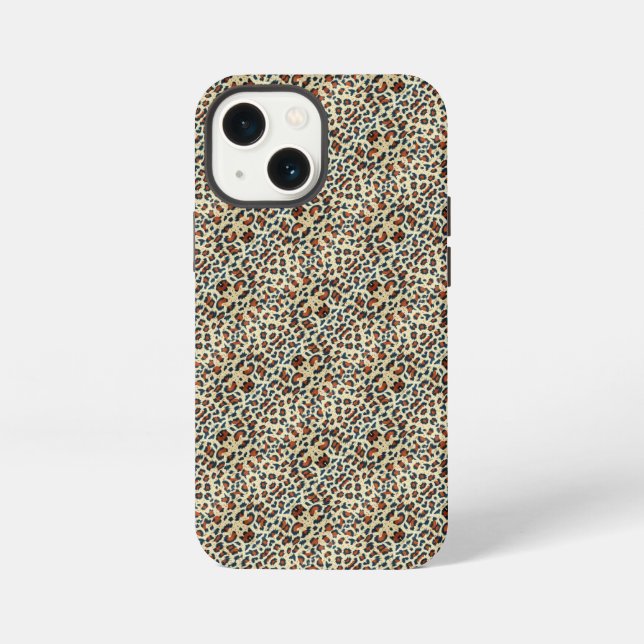 Leopardenmuster iPhone Hülle (Rückseite)