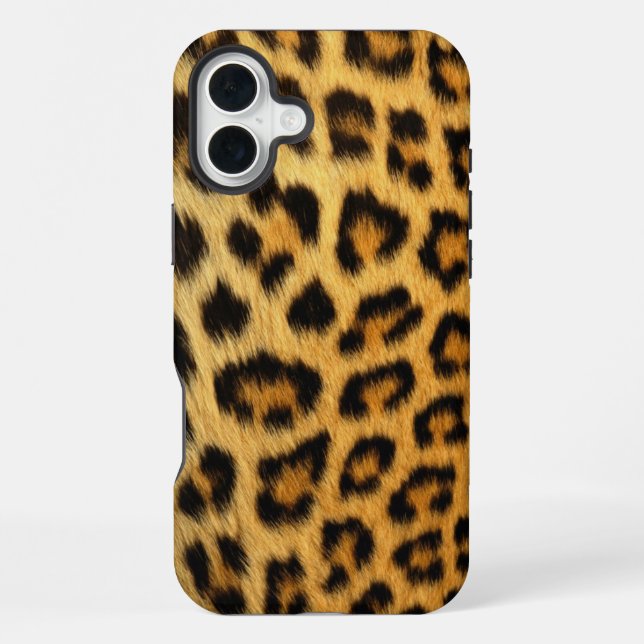 Leopardenmuster iPhone Hülle (Rückseite)