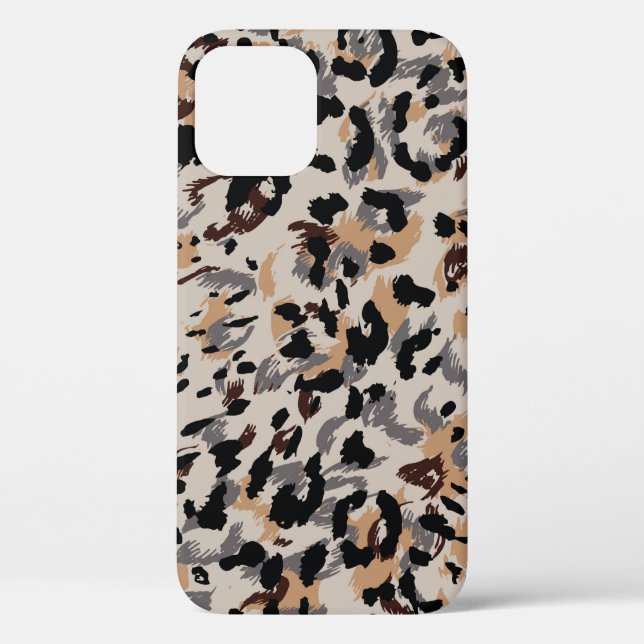 Leopardenmuster, Jaguarmuster, Tierpelz Case-Mate iPhone Hülle (Rückseite)