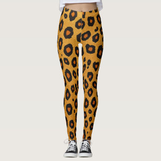 Leopardenmuster Leggings