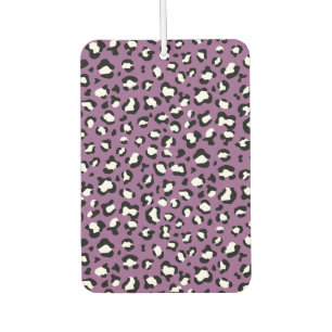 Leopardenmuster, Leoparden, Lila Leopard Autolufterfrischer