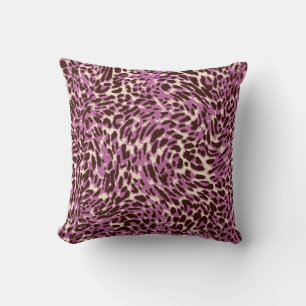 Leopardenmuster, Leopardrucke, Tierdruck,  Kissen