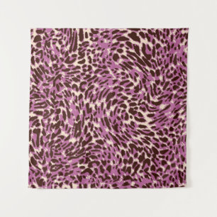 Leopardenmuster, Leopardrucke, Tierdruck, Wandteppich