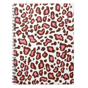 Leopardenmuster Notizbuch Notizblock