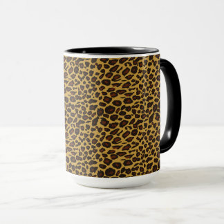 Leopardenmuster Tasse