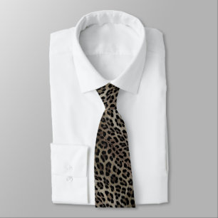 Leopardenmuster, Tiger, Leopardenfell, modisch, Krawatte