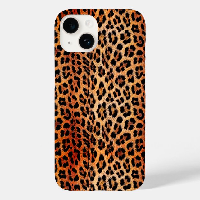 Leopardenmuster, Tiger, Leopardenhaut, Case-Mate iPhone Hülle (Rückseite)