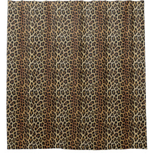 Leopardenmuster, Tiger, Leopardenhaut, Duschvorhang