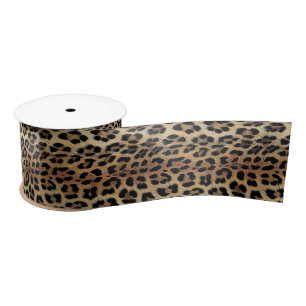 Leopardenmuster, Tiger, Leopardenhaut, Satinband