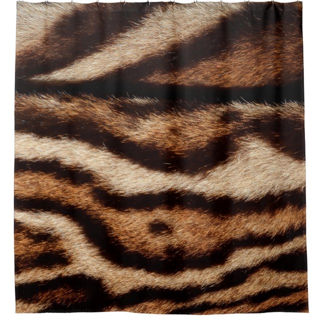 Leopardenpelz Duschvorhang (Vorderseite)