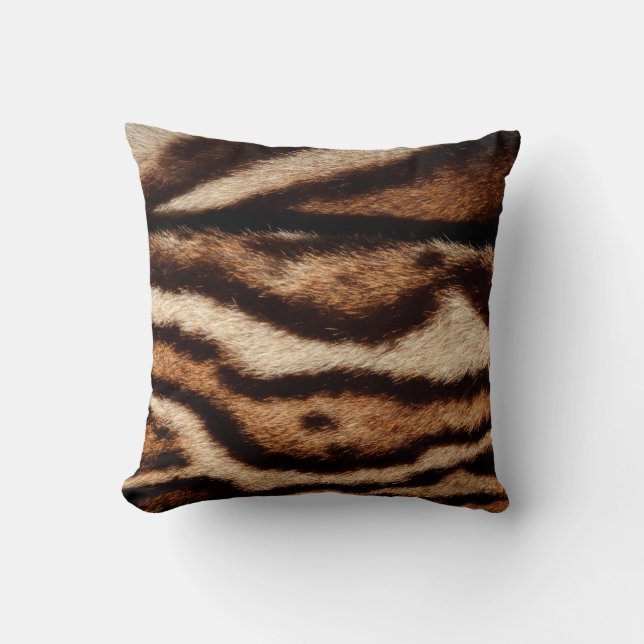 Leopardenpelz Kissen (Vorderseite)